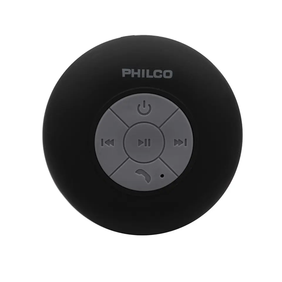 Parlante Ducha Philco Inalambrico Negro 5