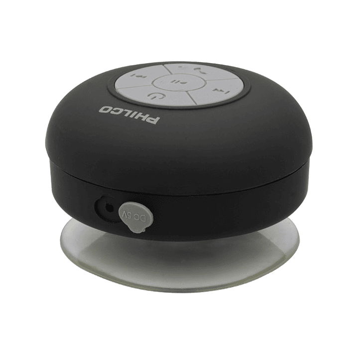 Parlante Ducha Philco Inalambrico Negro 6