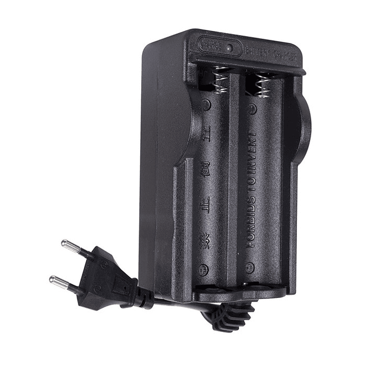 Cargador Doble Baterias Litio 18650 1