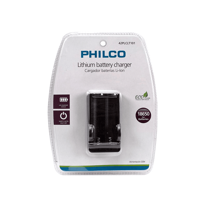 Cargador Doble Baterias Litio 18650 2