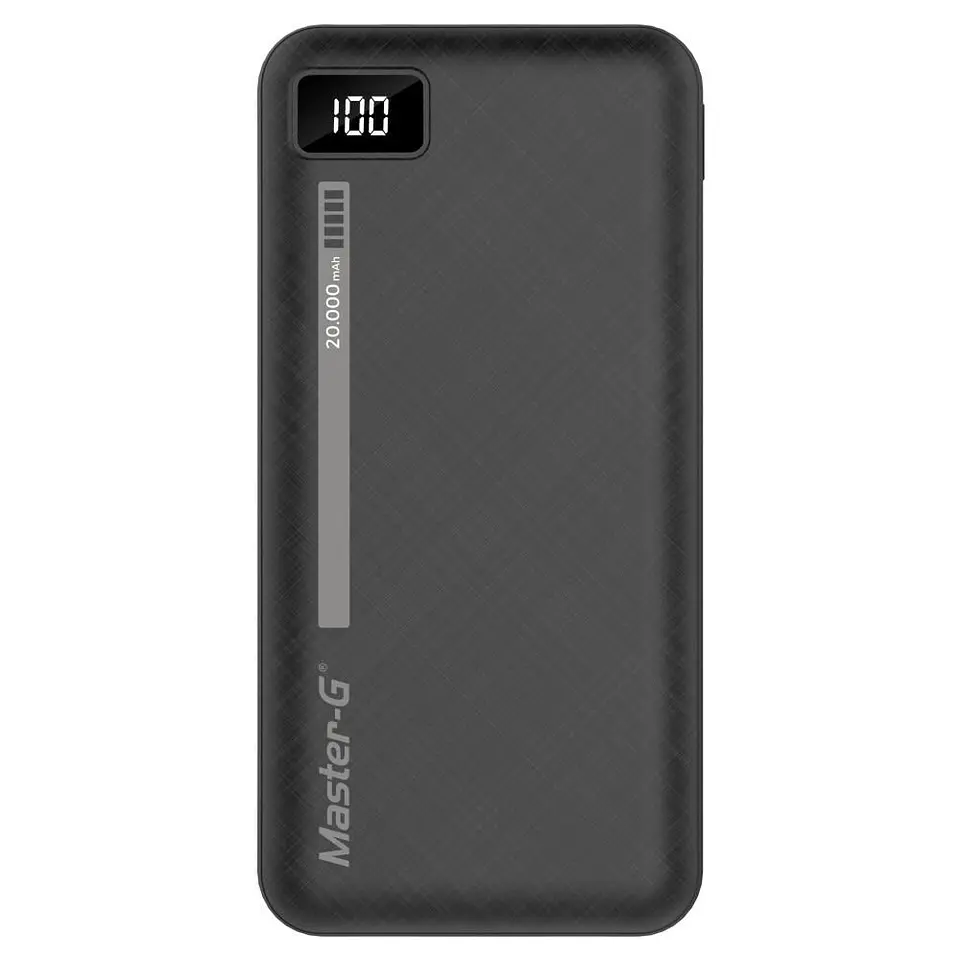 Bateria Externa Powerbank Master G 20.000mha 1