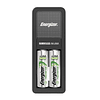 Cargador de Pilas Energizer Mini + 2 Pilas AA