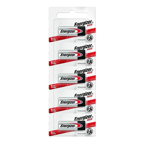Pack 5 pilas A23 Energizer 23A 12v Alcalinas