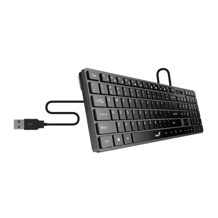 Teclado Genius Slimstar 126 Alambrico Usb 2