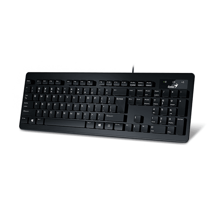 Teclado Genius Slimstar 126 Alambrico Usb 3