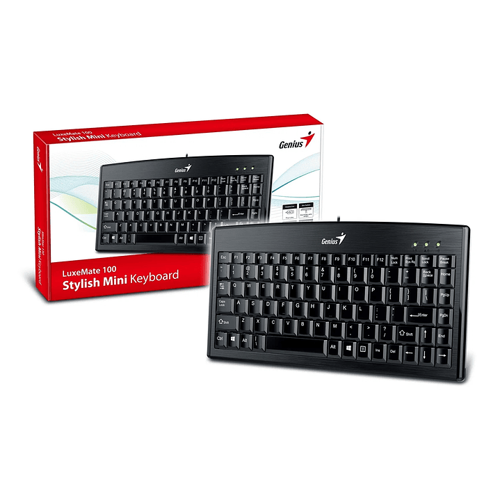 Teclado Genuis Luxemate 100 Alambrico Usb 1