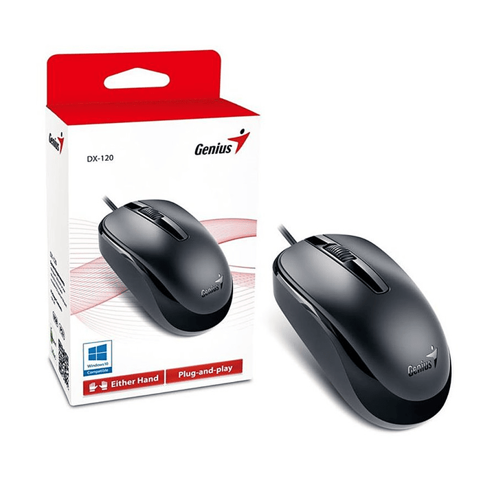 Mouse Optico Genius Dx-120 Alambrico USB 1