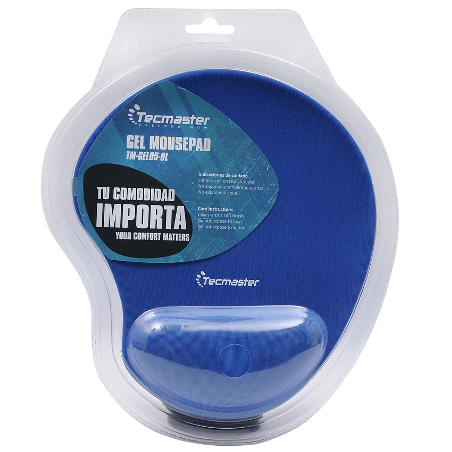 Mouse Pad Alfombrilla Apoya Muñeca Gel Silicona Tecmaster 2