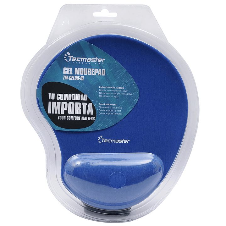 Mouse Pad Alfombrilla Apoya Muñeca Gel Silicona Tecmaster 2