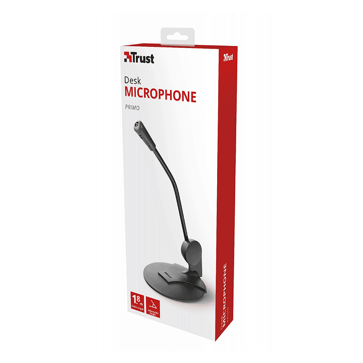 Microfono Pc Notebook Trust Primo 3.5mm 3