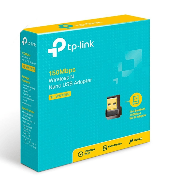Adaptador Usb Wifi Nano Tp-link N 150mbps 3