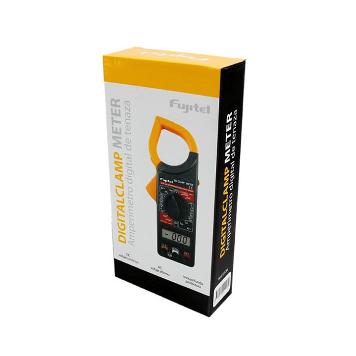 Multitester Fujitel Amperimetro Digital Tenaza 4