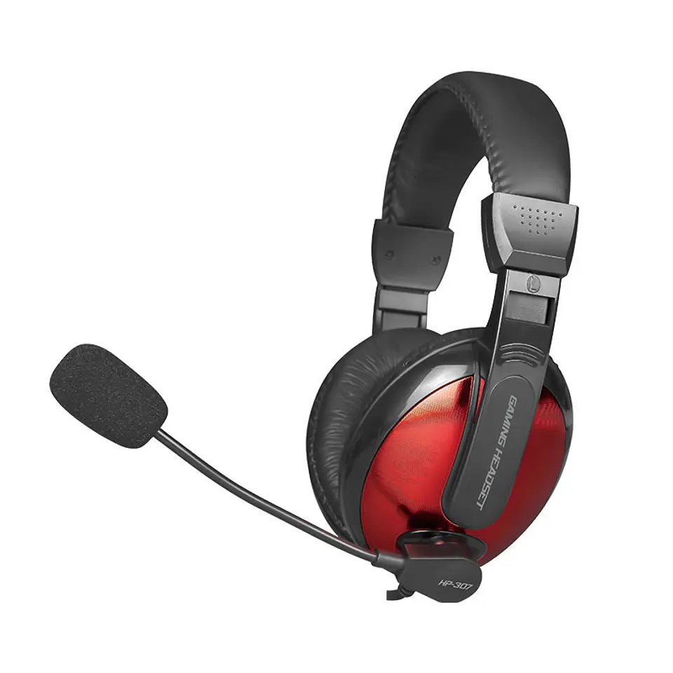 Audifonos Gamer Xtrike Me 3.5mm Rojo HP-307 1