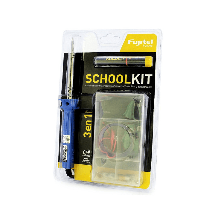 Kit Cautin Soldadura Fujitel para Aprendizaje 1