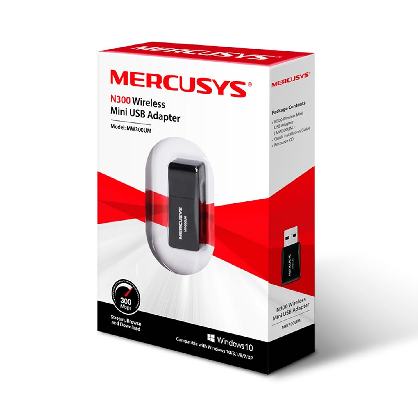 Mini Adaptador Usb Wifi N 300mbps Mercusys 6