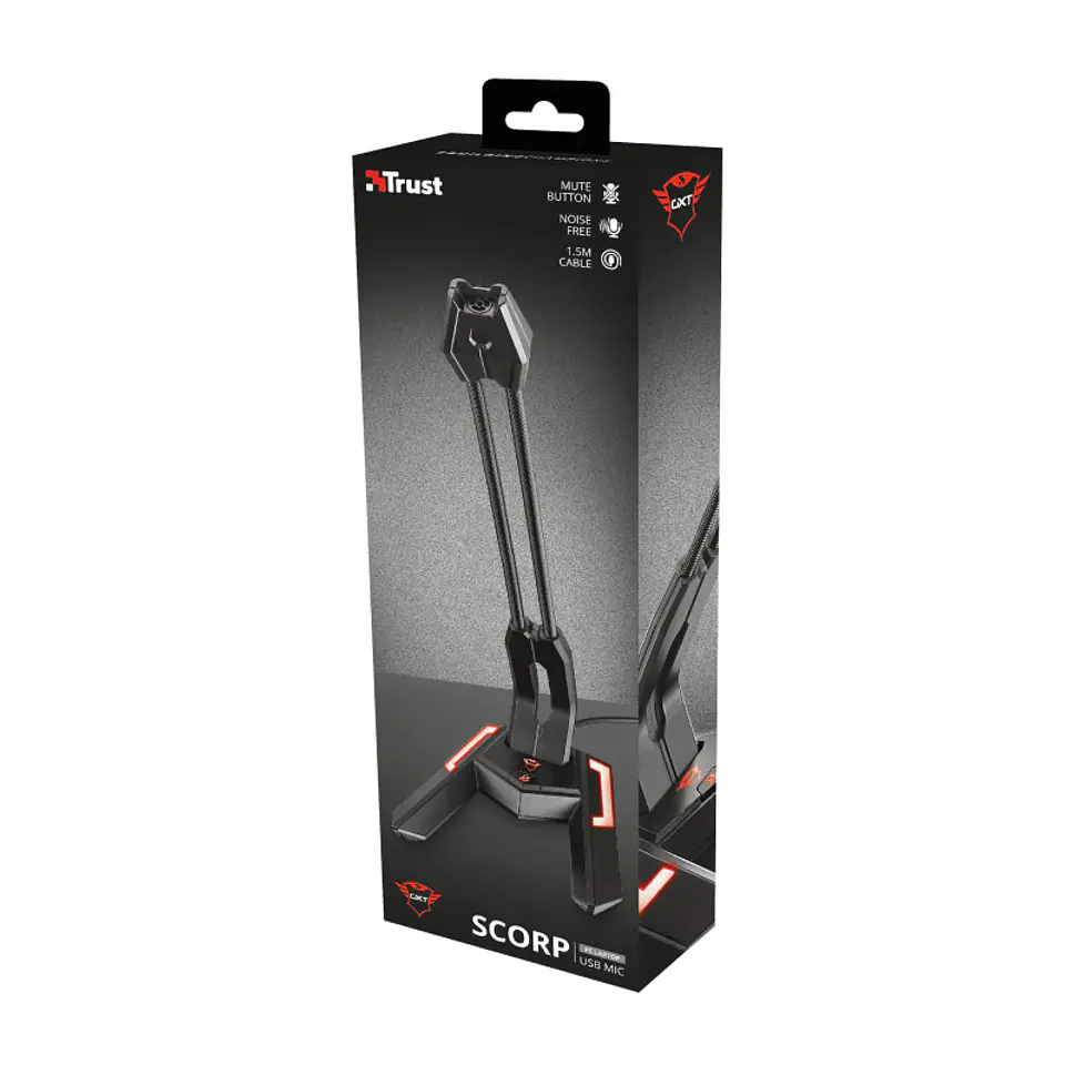 Microfono Gamer Trust Scorp Usb GXT 210 6