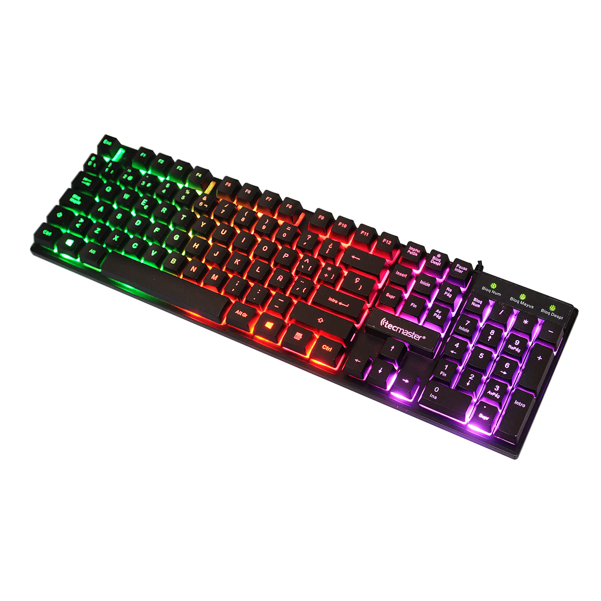 Teclado Gamer Retroiluminado Tecmaster 2