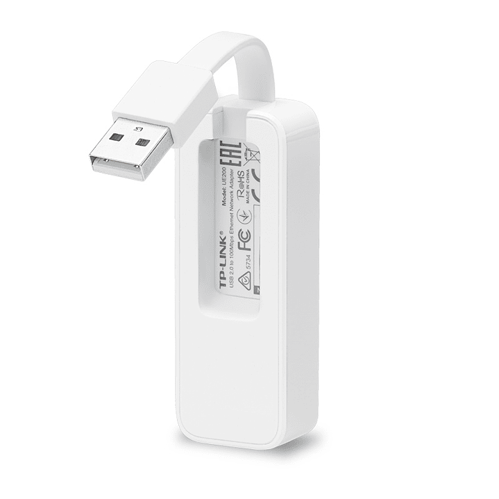 Adaptador Lan USB 2.0 Ethernet Rj45 Tp-Link 2