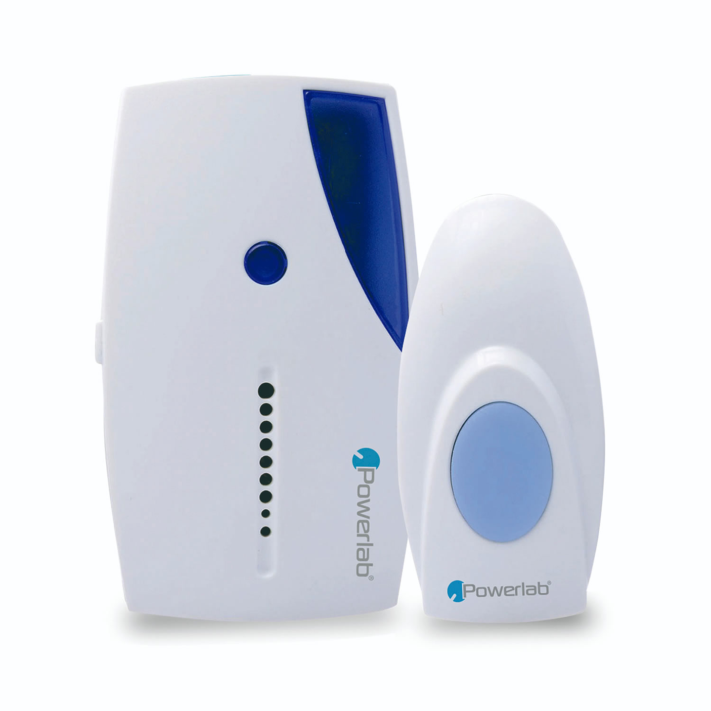 Timbre inalambrico Simple 220v Powerlab Azul 1