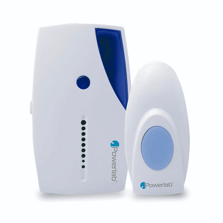 Timbre inalambrico Simple 220v Powerlab Azul 1