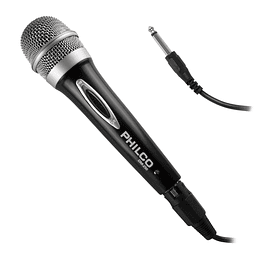 Microfono Alambrico Philco Unidireccional Karaoke
