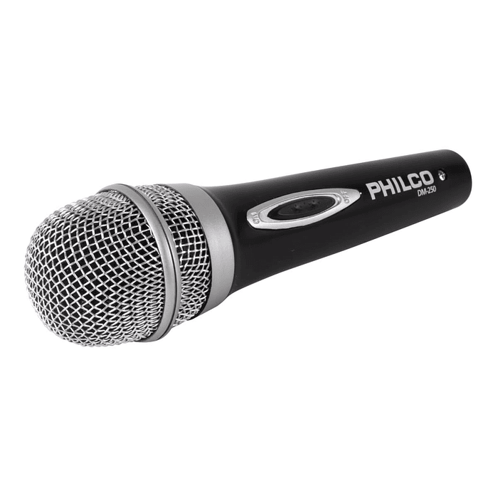Microfono Alambrico Philco Unidireccional Karaoke 3