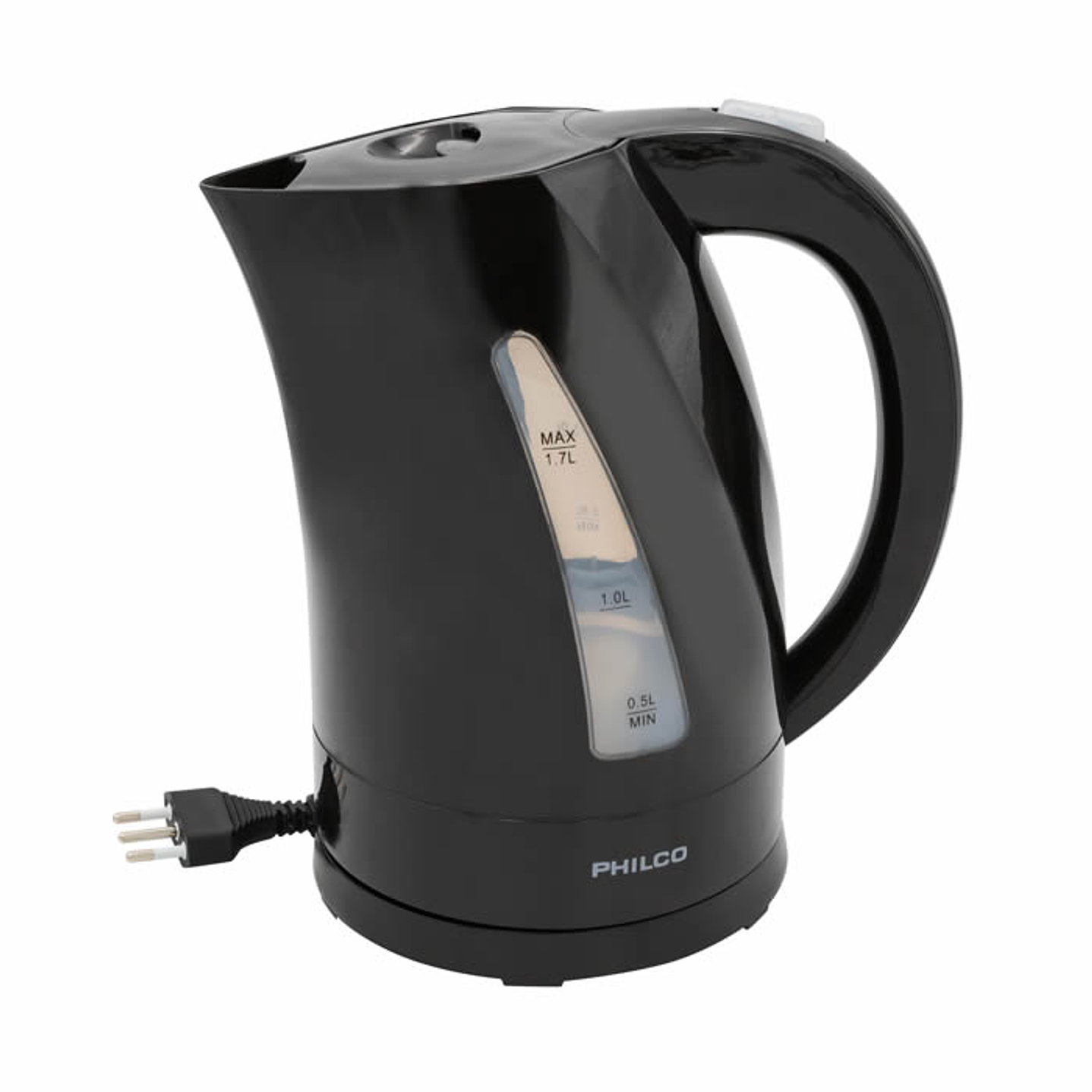 Hervidor Electrico Philco 1.7L Negro 1