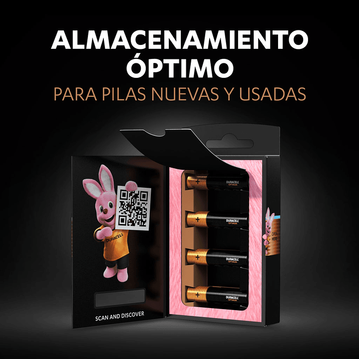 Pack 6 Pilas Duracell Alcalina AAA Optimum 4