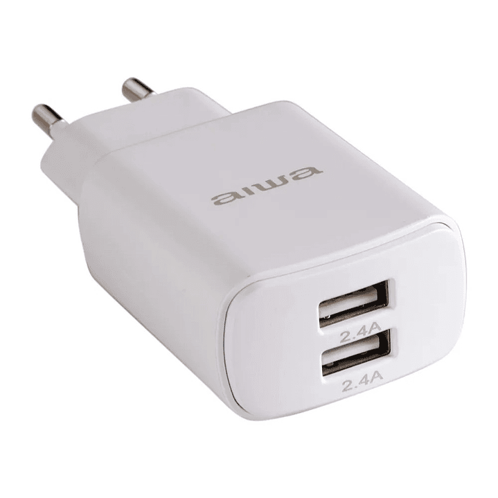 Cargador Pared Aiwa Doble USB 3.4A 1