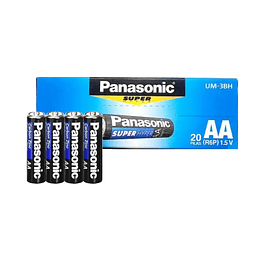Pack 20 Pilas Panasonic AA Super Hyper R6P