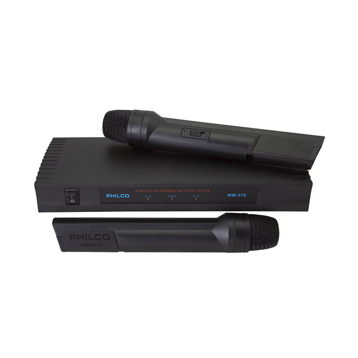 Pack 2 Micrófonos Inalambricos VHF Philco WM570 3