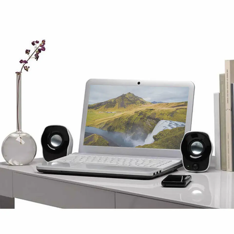 Parlante Logitech Z120 2.0 Pc Notebook Jack 3.5mm 3