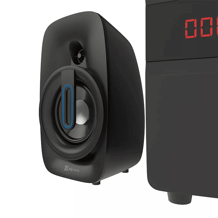 Subwoofer 2.1 Klipxtreme Bluetooth USb Sd 40w 4