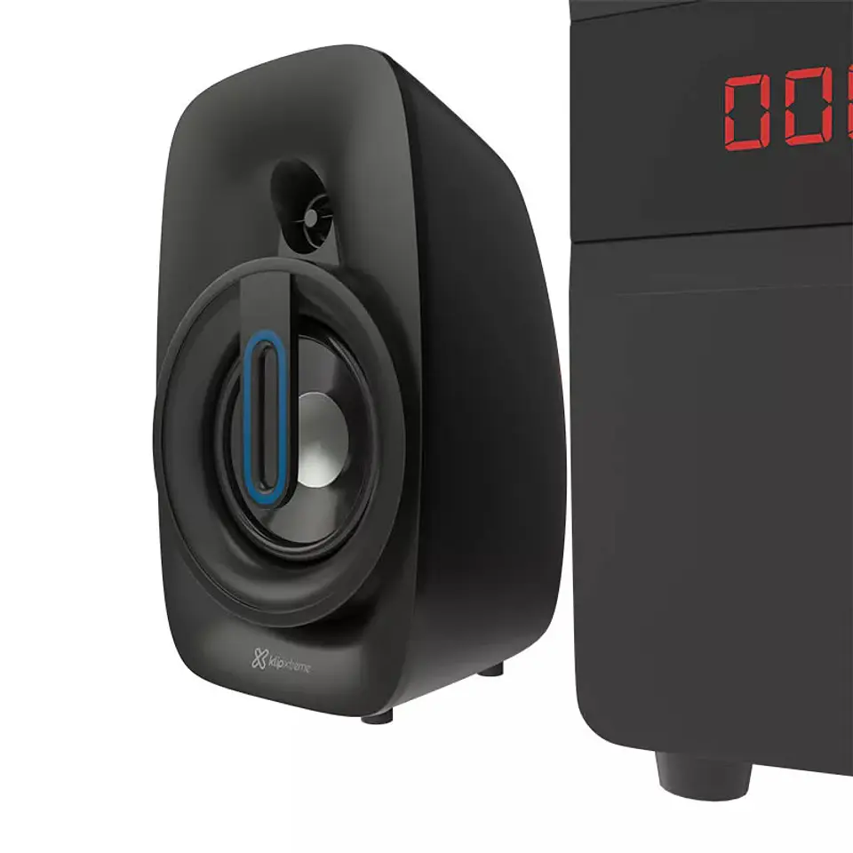 Subwoofer 2.1 Klipxtreme Bluetooth USb Sd 40w 4