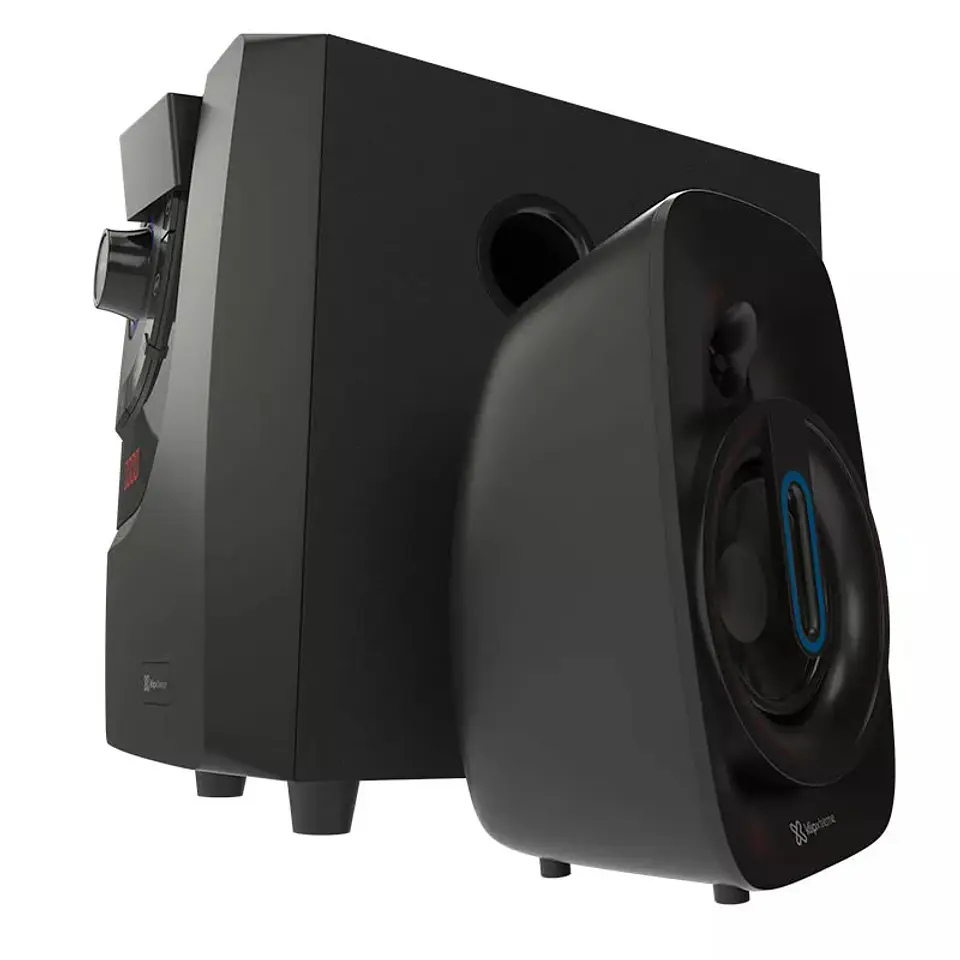 Subwoofer 2.1 Klipxtreme Bluetooth USb Sd 40w 5