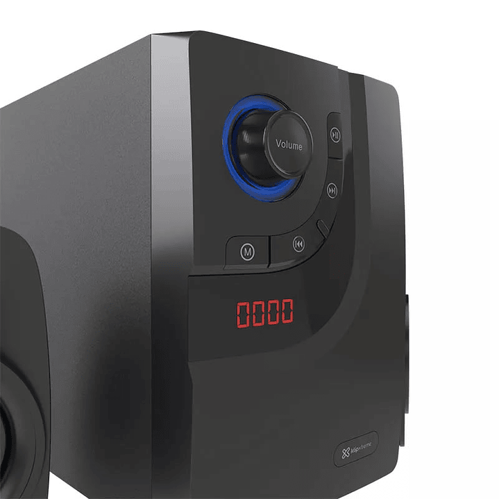 Subwoofer 2.1 Klipxtreme Bluetooth USb Sd 40w 6