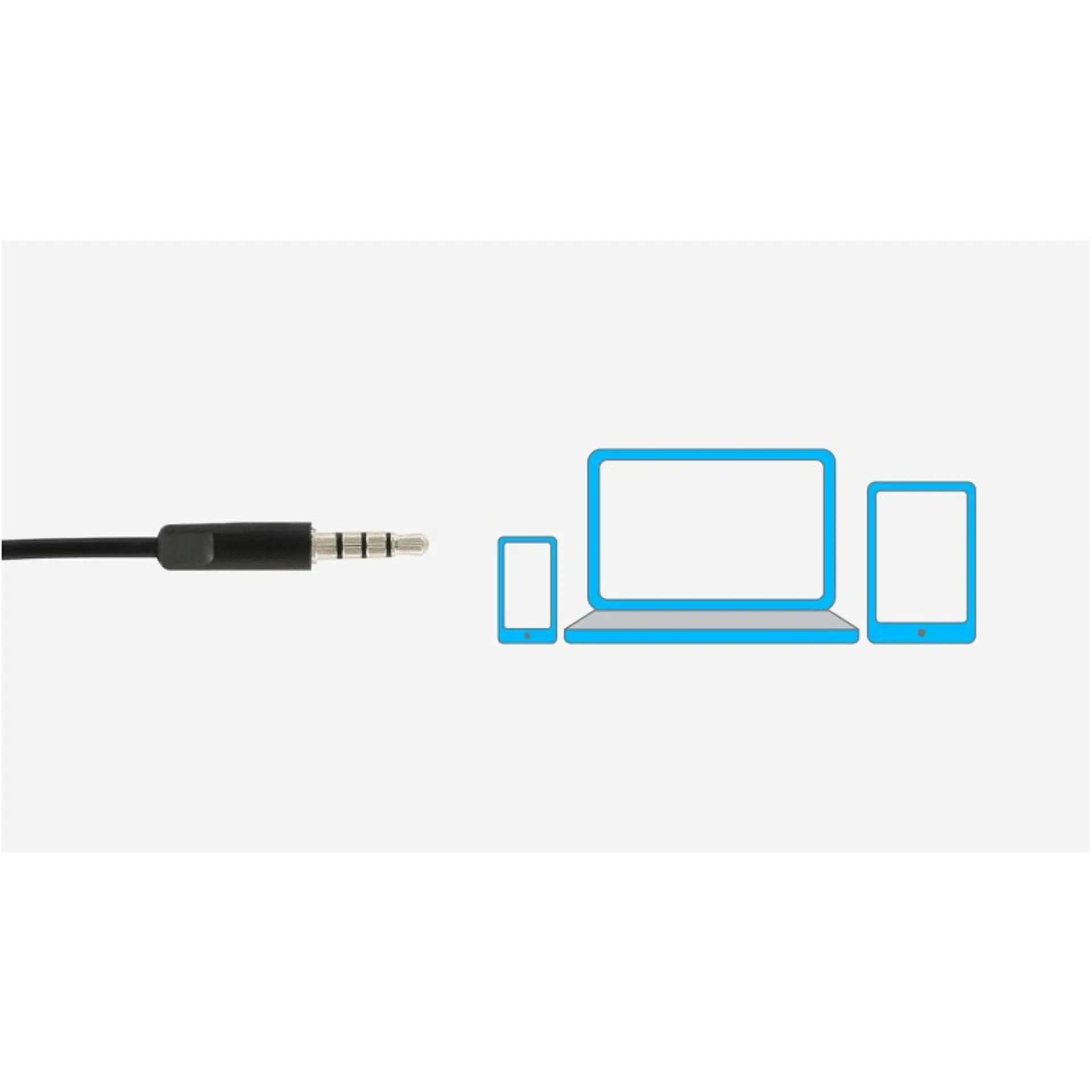 Audifono Stereo Headset Logitech H111 4
