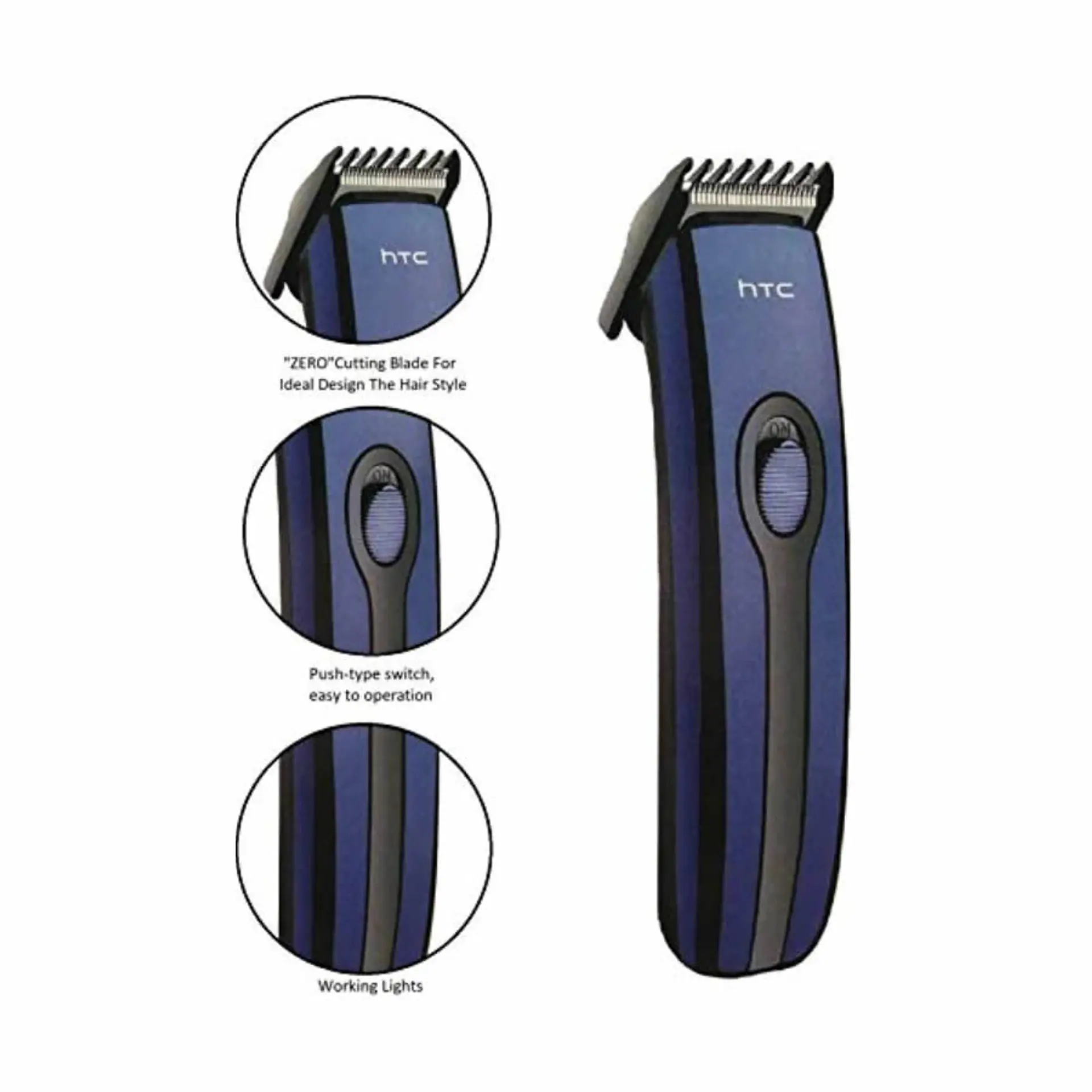 Cortadora de Pelo Barba Recargable AT-209 2