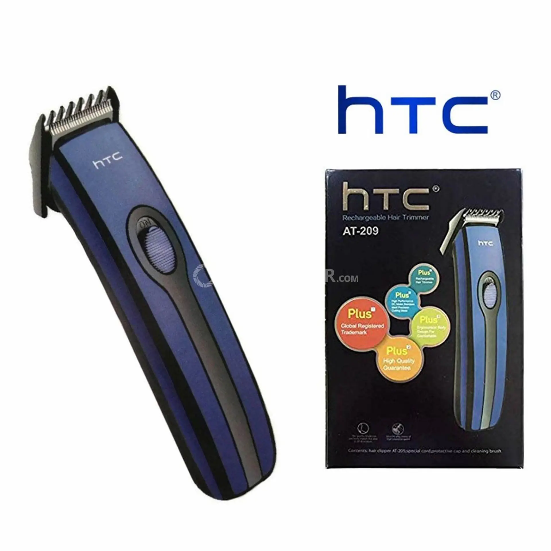 Cortadora de Pelo Barba Recargable AT-209 3