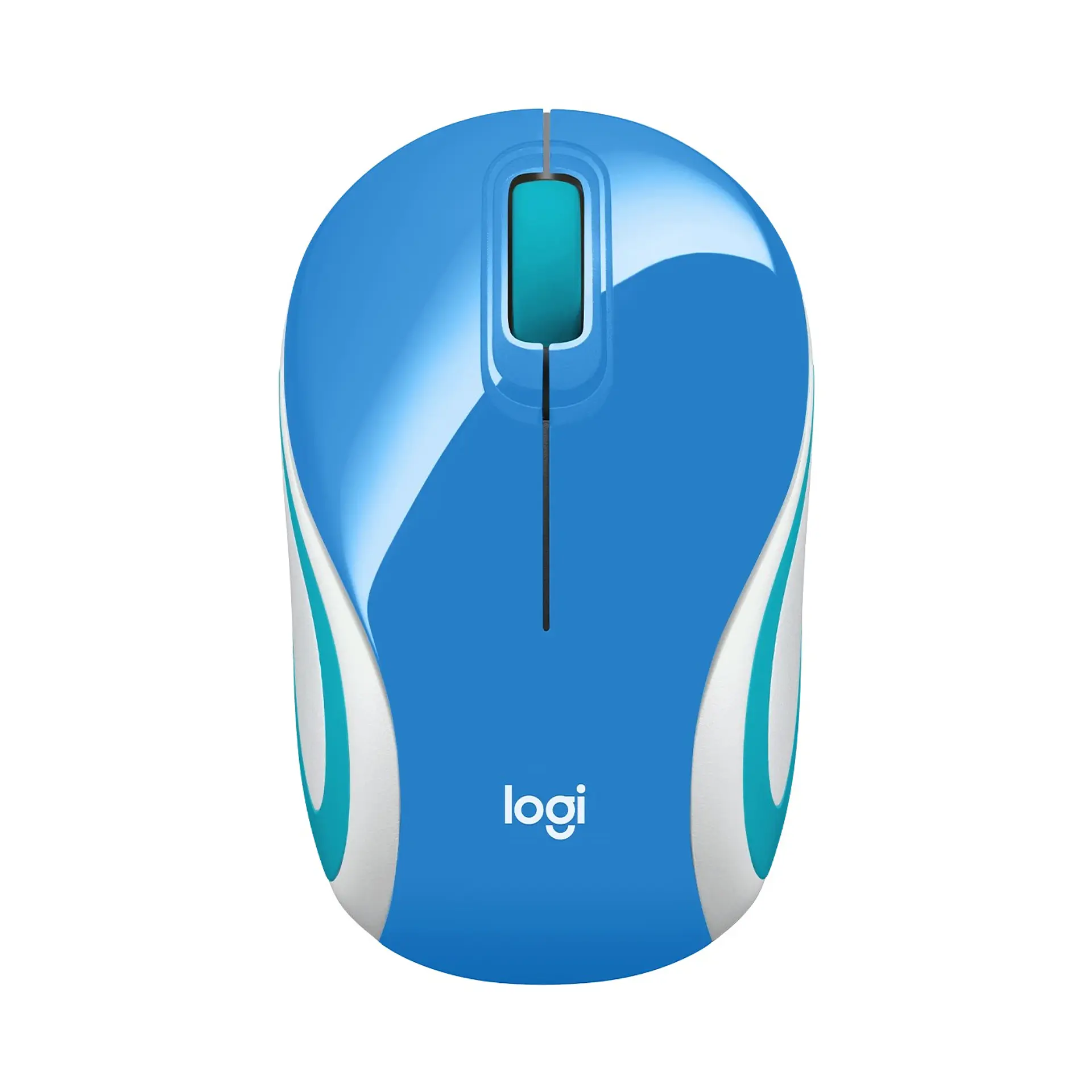 Mouse Inalambrico Logitech M187 Azul 1