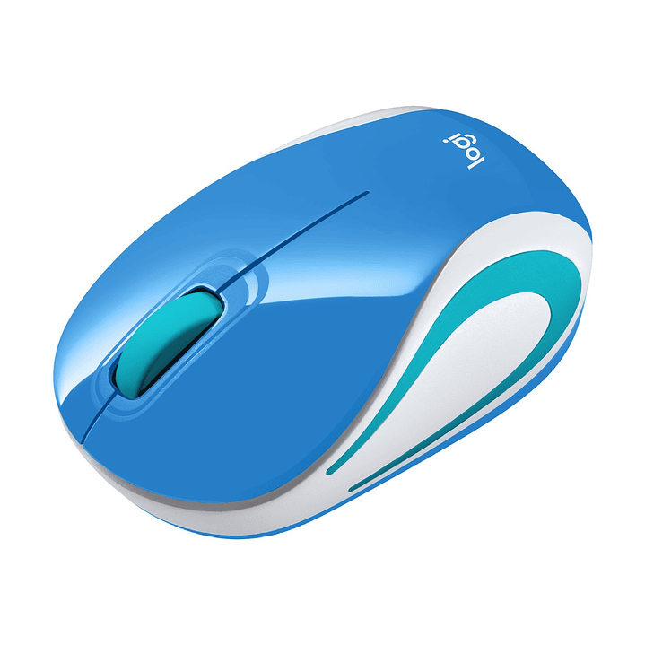 Mouse Inalambrico Logitech M187 Azul 3