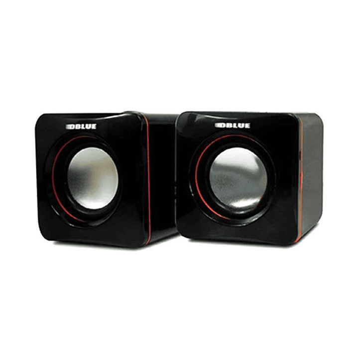 Parlantes para PC Notebook Estereo Usb Dblue 1