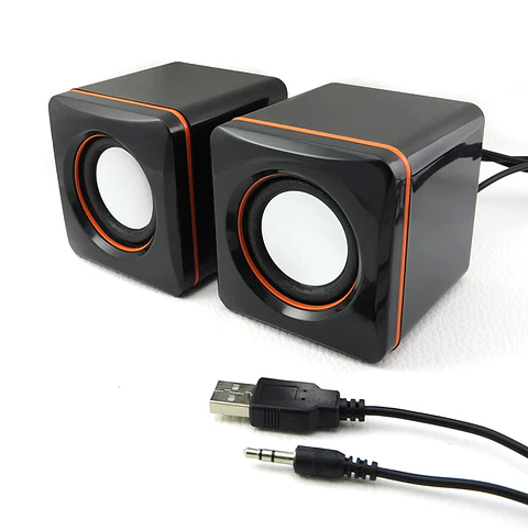Parlantes para PC Notebook Estereo Usb Dblue