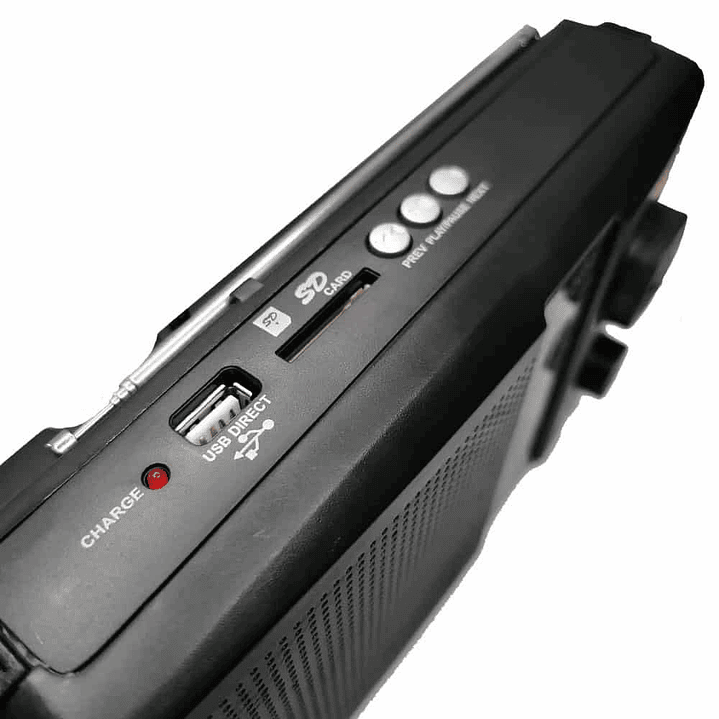 Radio Recargable Audiopro Fm/am/tv/sw 4 bandas 4