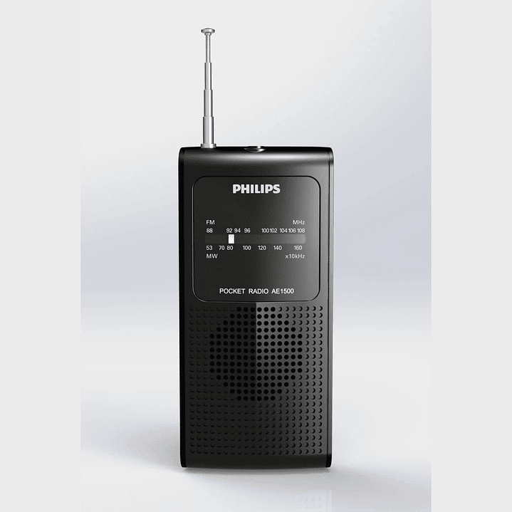 Radio Portatil Philips de Bolsillo AM FM 3