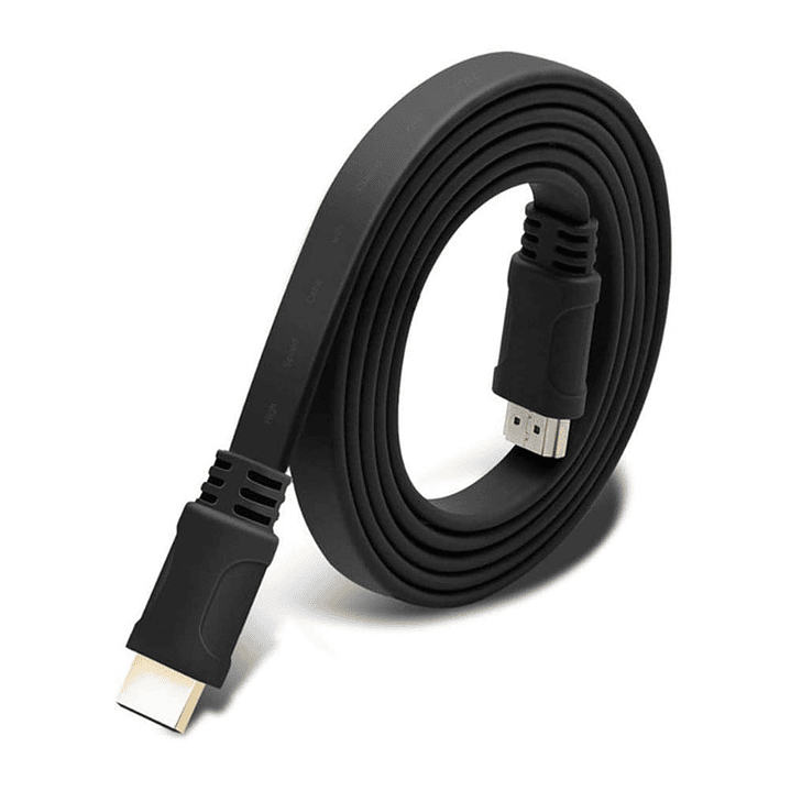 Cable Hdmi Plano Flat 3 Metros Philco 4K 1