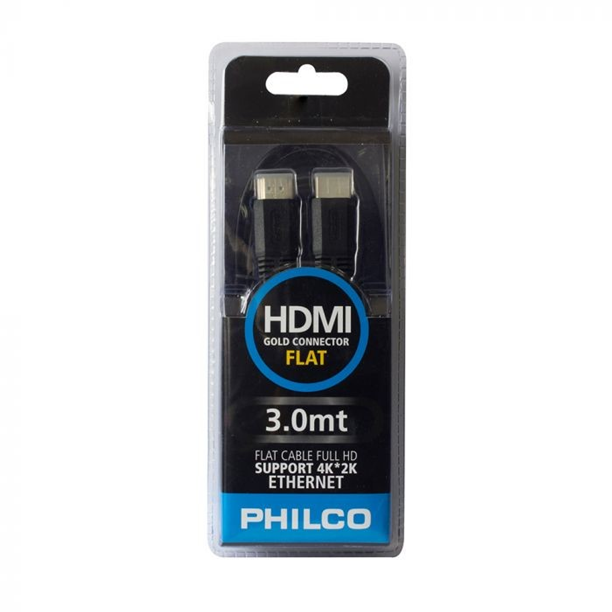 CABLE HDMI 10 METROS V1.4 CONECTOR METALICO COLOR NEGRO