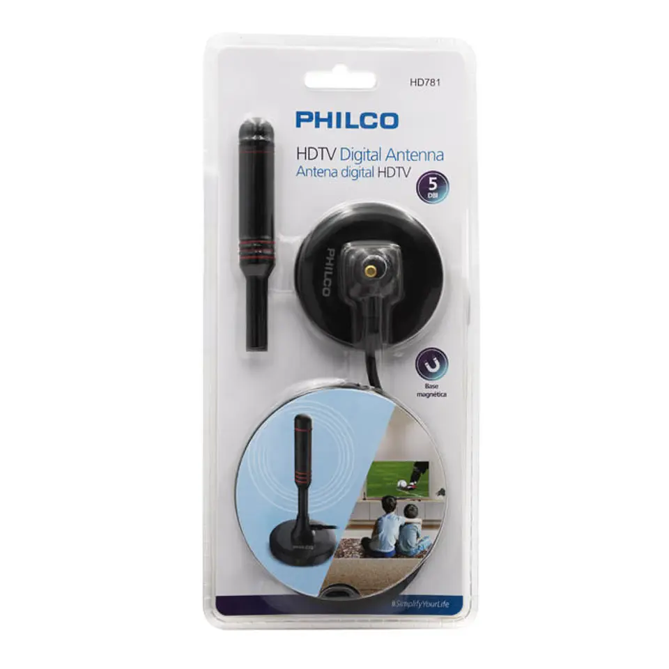 Mini Antena TV Digital HD Philco 2