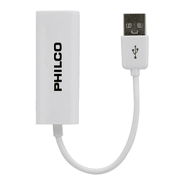 Adaptador Lan USB 2.0 Ethernet Rj45 Philco