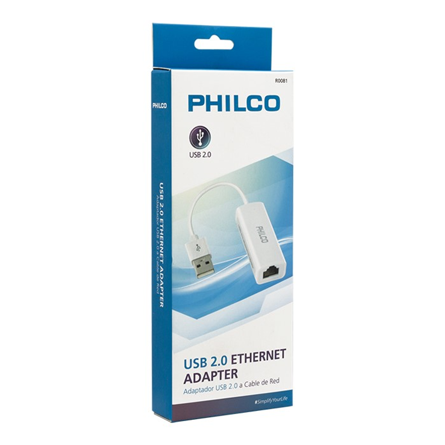 Adaptador Lan USB 2.0 Ethernet Rj45 Philco 2